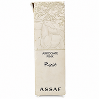 Open Box – Assaf Arrogate Pink Rose 150ml — condition photo 1 of 1: Outer box has a torn/open upper corner, edge wear, and visible wrapping damage.