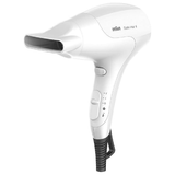 Braun BRHD180E Satin Hair 1 Power Perfection Dryer with Styling Nozzle - White