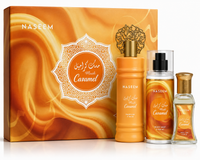 Naseem Musk Caramel Gift Set (100 ml + 100 ml + 24 ml)