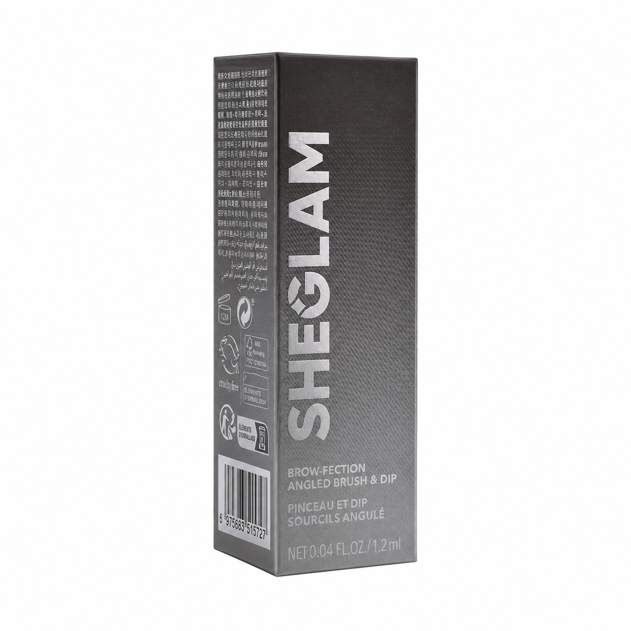 Sheglam Brow-Fection Angled Brush & Dip Chocolate