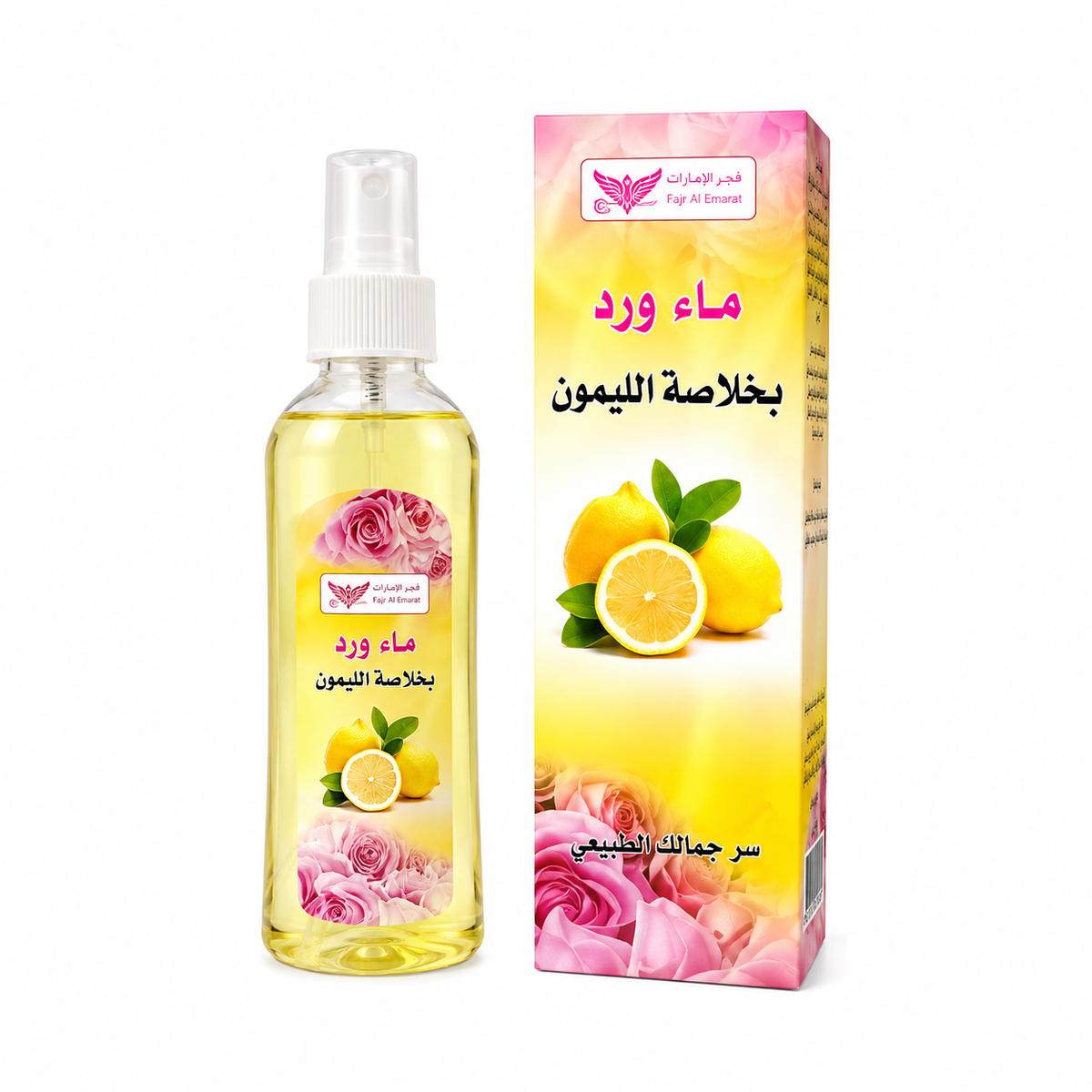 Kuwait Shop Rose Water with Lemon Extract 200ml