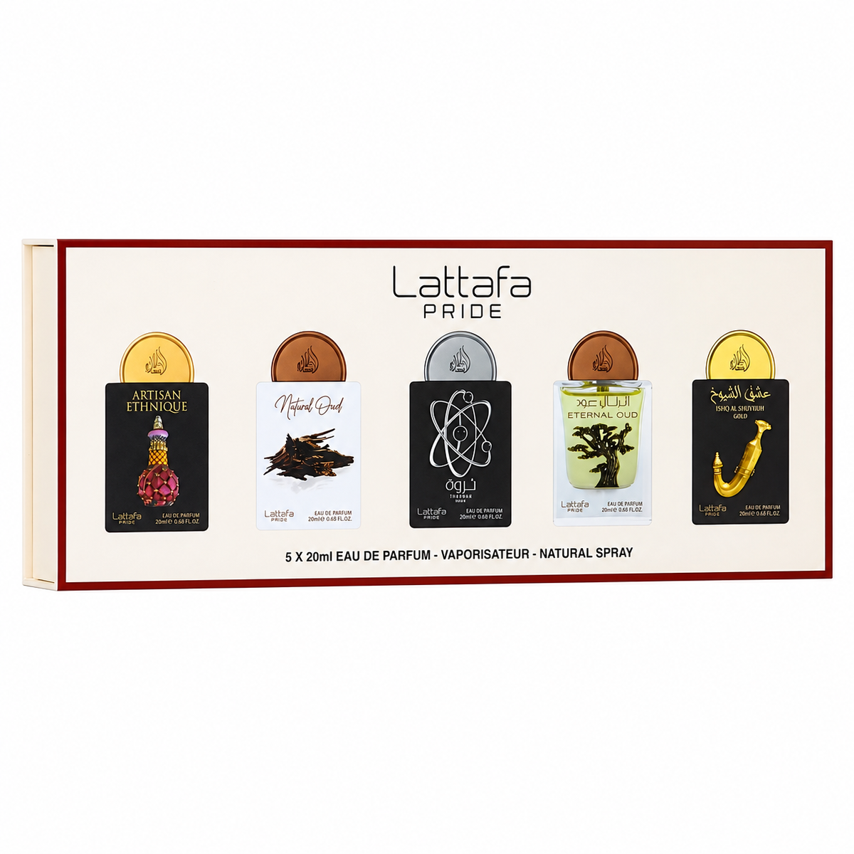 Lattafa Pride 02 Collection Set (5 × 20 ml)