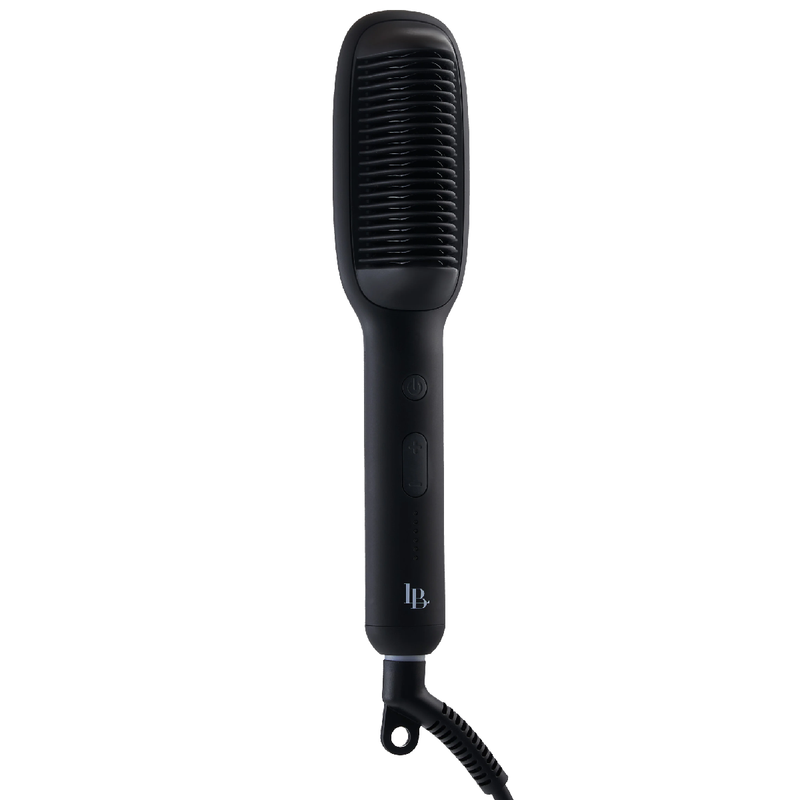 Labelle LB038 Baby Straight Brush Safe and Easy to Use with One Hand - Black