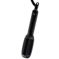 Labelle LB038 Baby Straight Brush Safe and Easy to Use with One Hand - Black