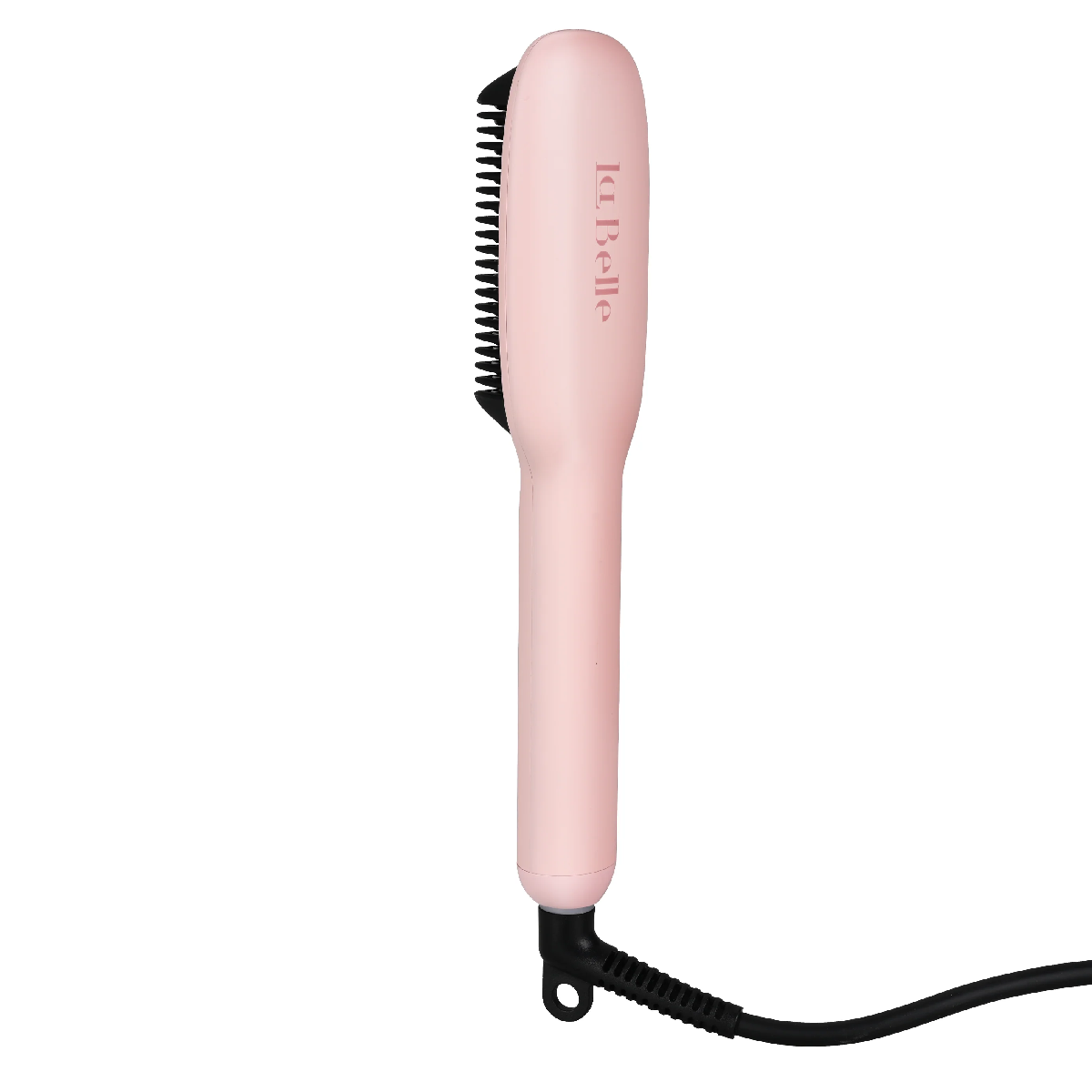 Labelle LB036 Baby Straight Brush Safe and Easy to Use with One Hand - Pink