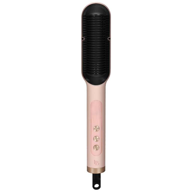 Labelle LB014 Straight Pro Brush Leaves it Smooth, Shiny and Wrinkle Free - Pink