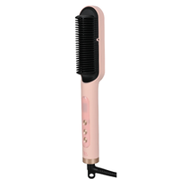 Labelle LB014 Straight Pro Brush Leaves it Smooth, Shiny and Wrinkle Free - Pink