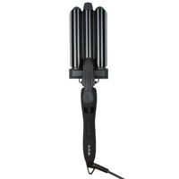 Labelle Wave Triple Hair Waver Brush Suitable For All Hair Types - Black