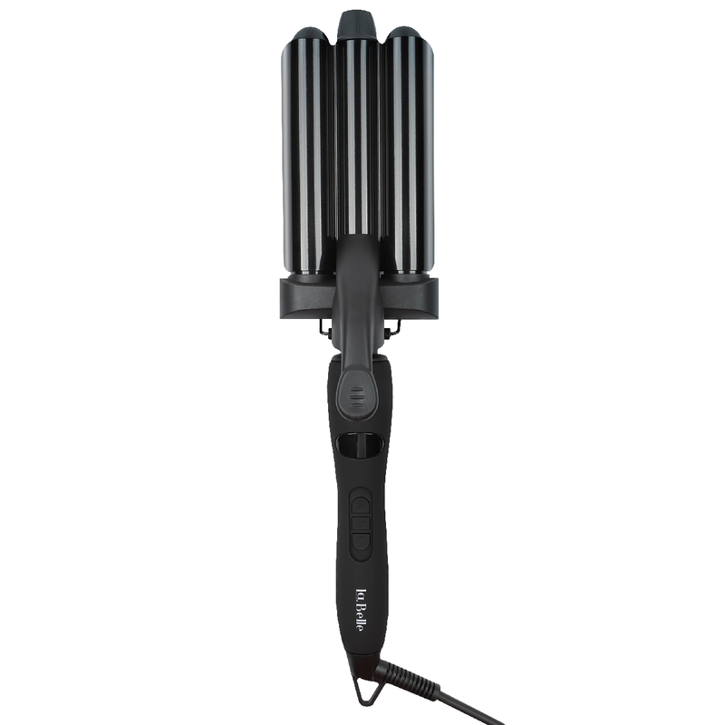 Labelle Wave Triple Hair Waver Brush Suitable For All Hair Types - Black