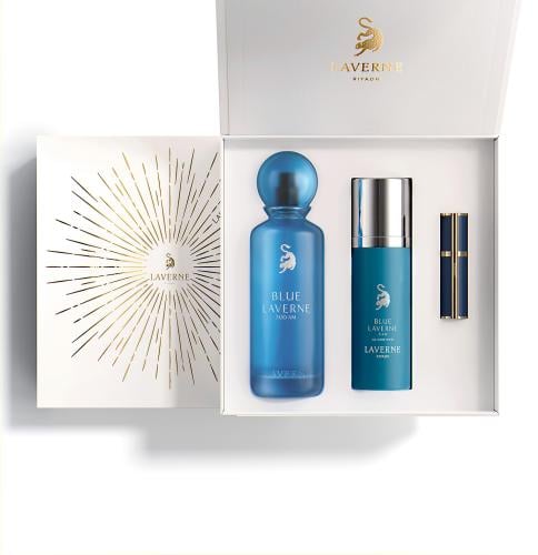 Laverne Blue Laverne 7:00 AM Set (200 ml EDP + 100 ml spray + refill)