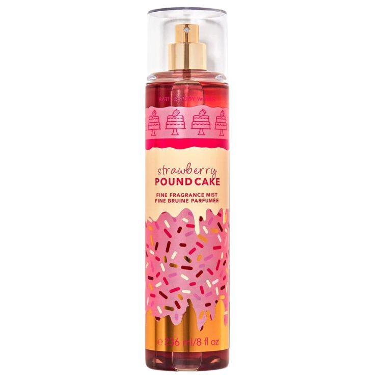 Bath & Body Works Strawberry Pound Cake Body Mist 236ml