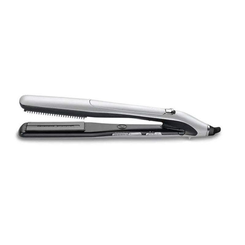 Babyliss Steam Lustre Professional Hair Straightener, Advanced Ceramic ST595E – Silver