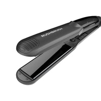 Rush Brush X5 Steamer Hair Straightener, Tourmaline , 235C , 6 Heat Level , Nano tech - Black