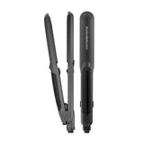 Rush Brush X5 Steamer Hair Straightener, Tourmaline , 235C , 6 Heat Level , Nano tech - Black