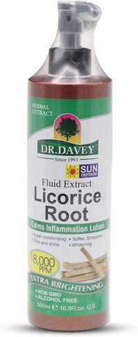 Dr Davey Licorice Root Fluid Extract Body Lotion 500ml