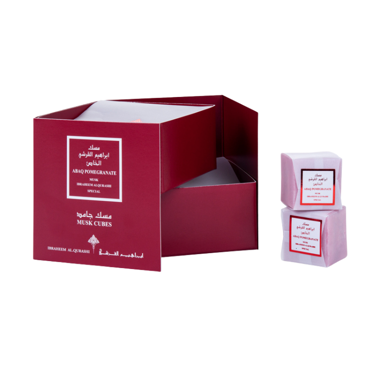 Ibrahim Al Qurashi Musk Cube Pomegranate