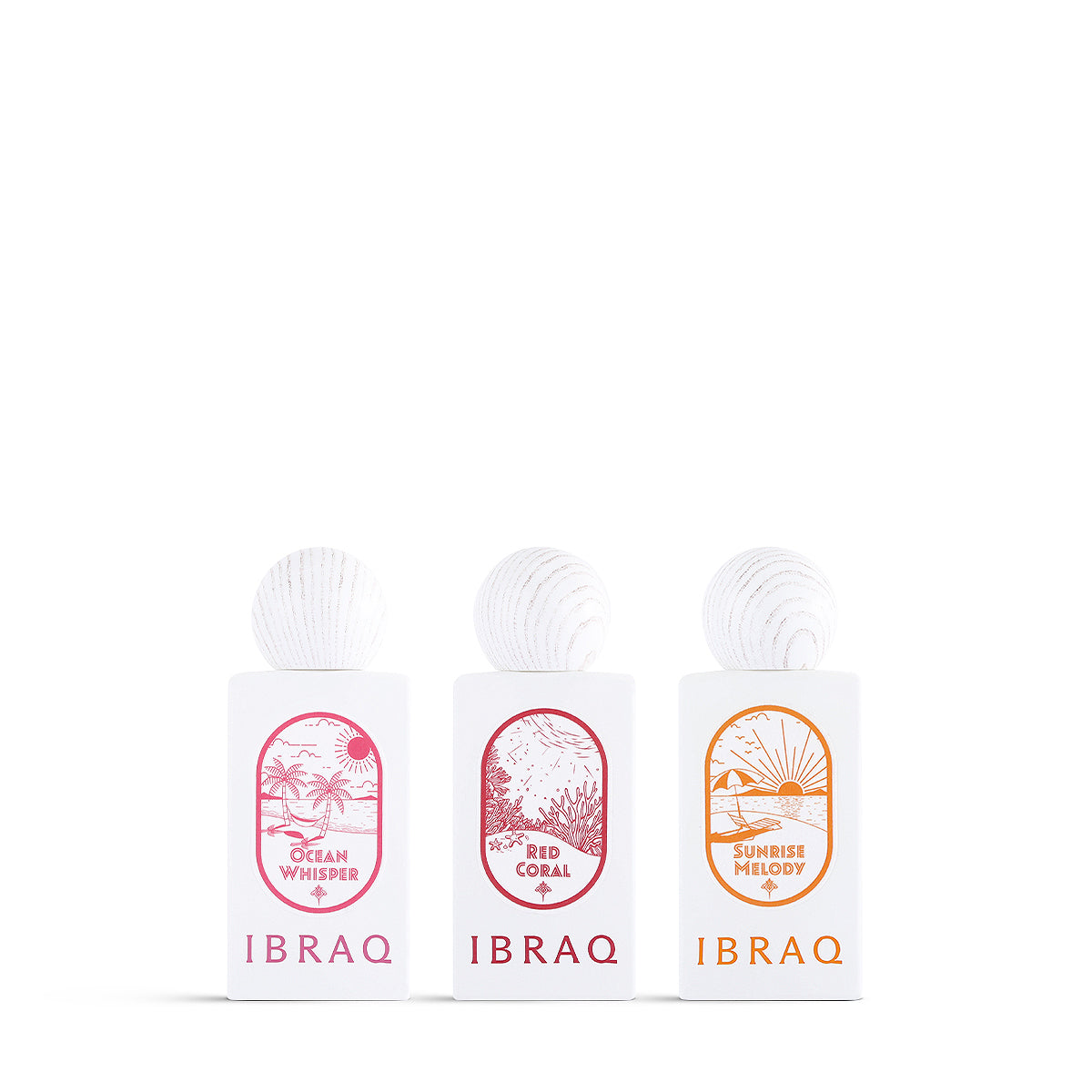 IBRAQ Mini Summer Ocean Collection (3 × 10 ml)