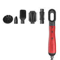 Rush Brush +6 Air Styler, 1300W Six Heads For Silky Threads