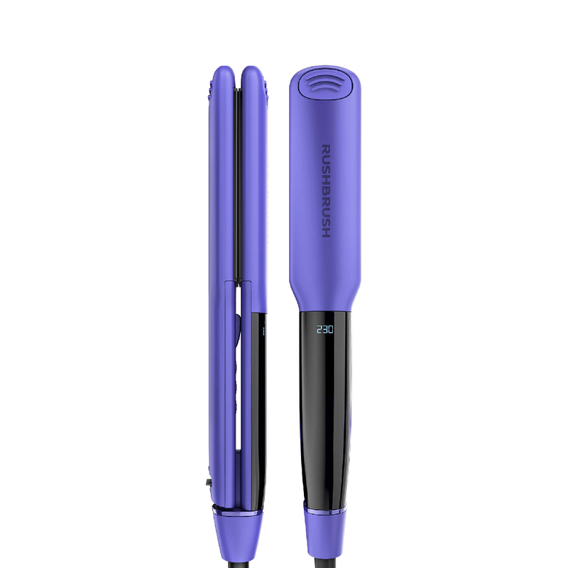 Rush Brush X1 Infra 55W Hair Straightener - Purple