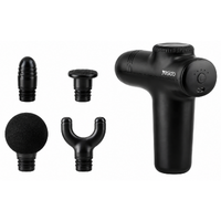 Yesido MG01 Massage Gun 5 Speeds Deep Tissue with 4 Heads - Black