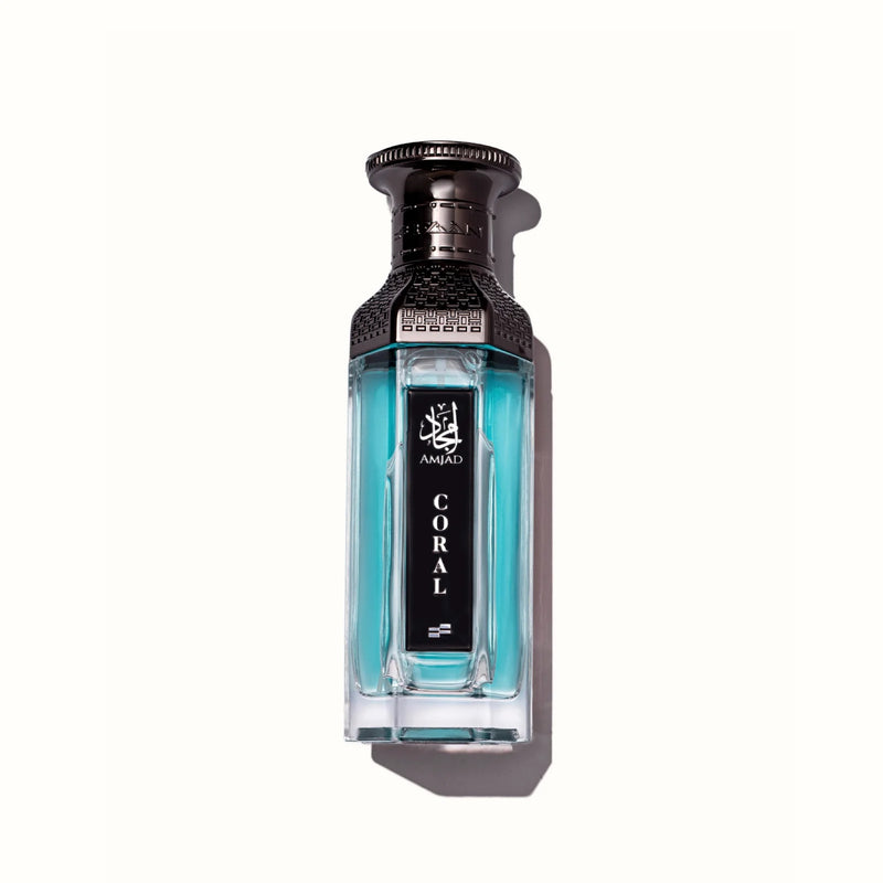 Faan Amjad Coral Extrait de Parfum 200ml bottle, front view on white background