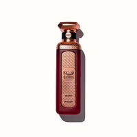 Faan Qasida Queen 200ml perfume bottle, front view on white background