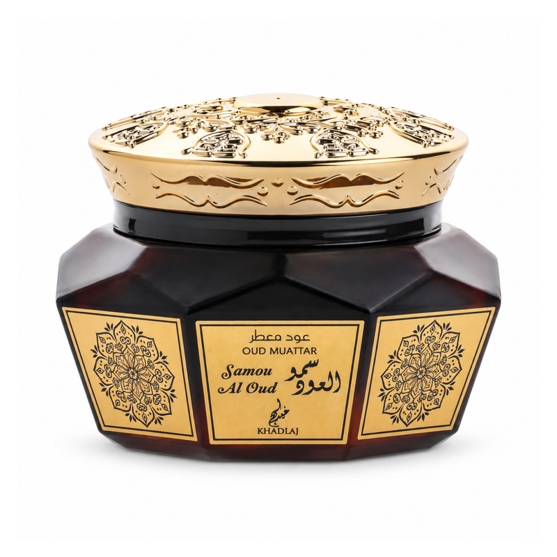 Khadlaj Oud Muattar Samou Al Oud 40g — front-facing product on white background