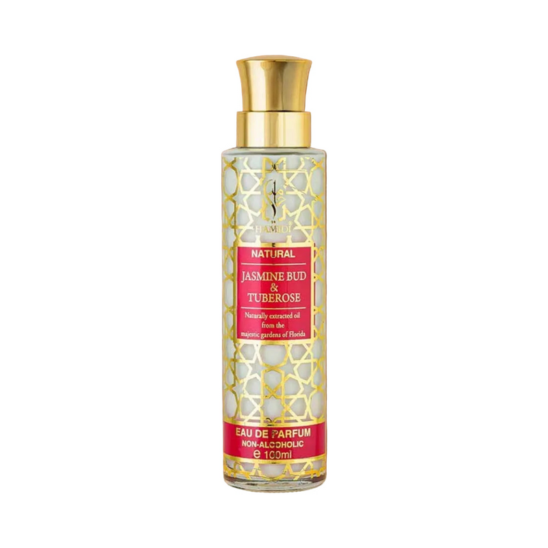 Hamidi Natural jasmine bud&tuberose 100ml — front-facing product on white background