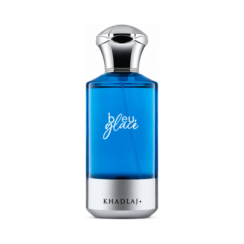 Khadlaj Blue glace 100ml — front-facing product on white background