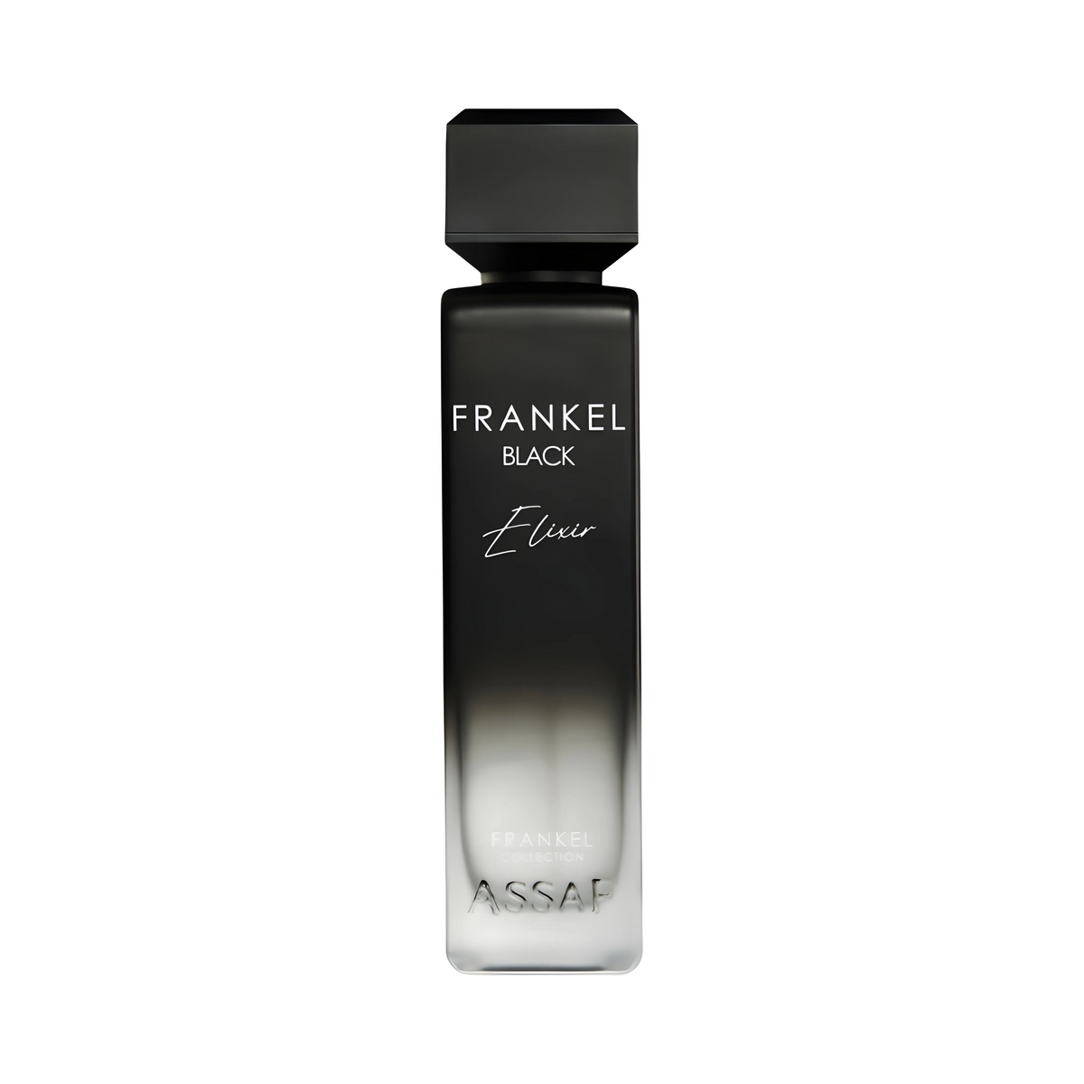 Assaf Frankel Black Elixir 200ml — front-facing product on white background