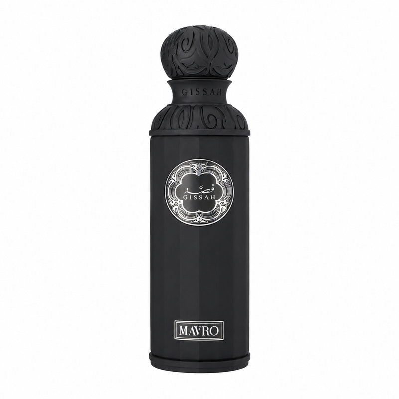 Gissah Mavro 200ml — front-facing bottle on white background