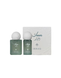 IBRAQ Moon Musk package with 10ml perfume and 6ml oil