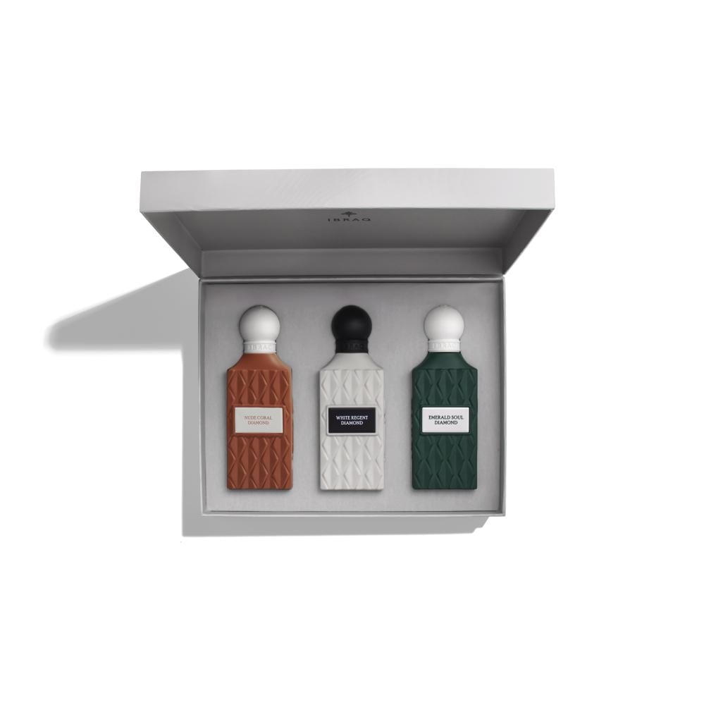 IBRAQ Diamond Collection Grey Wish (3×75ml)