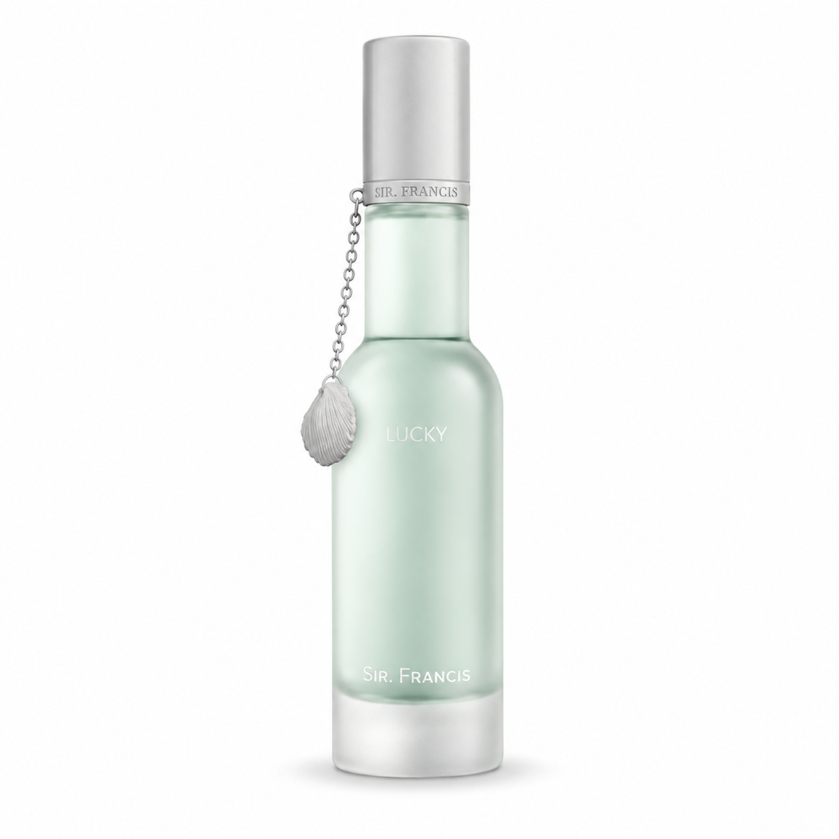 Sir Francis Lucky 75ml perfume bottle, front view on white background