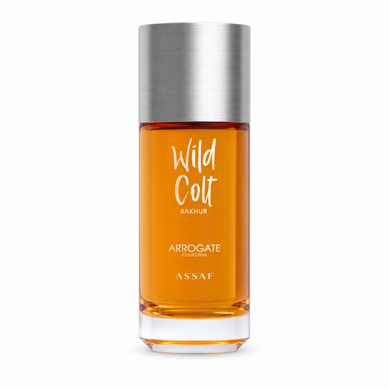 Assaf Wild Colt Bakhur 150ml — front-facing bottle on white — reviewed 2026-10-16